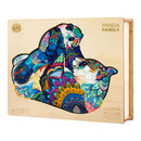Woodbests - Panda Family Wooden Jigsaw Puzzle (250-300pcs)
