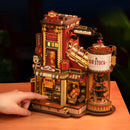 Robotime ROKR Christmas Dream Gift Factory Wooden Music Box EAB01 (Back Order)