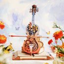 Robotime ROKR Symphony of Gorgeous Dreams Mechanical Cello Music Box AMK63M