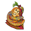 Woodbests - Sloth Family Wooden Jigsaw Puzzle (160-200pcs)