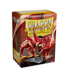 Dragon Shield: Ruby - Matte Sleeves - Standard Size (100)
