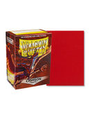 Dragon Shield: Crimson - Matte Sleeves - Standard Size (100)