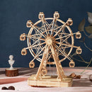 Robotime Rolife Ferris Wheel 3D Wooden Puzzle Music Box TGN01