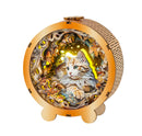 Woodbests - Mystical Cat Kit - 3D Wooden Puzzle Night Light