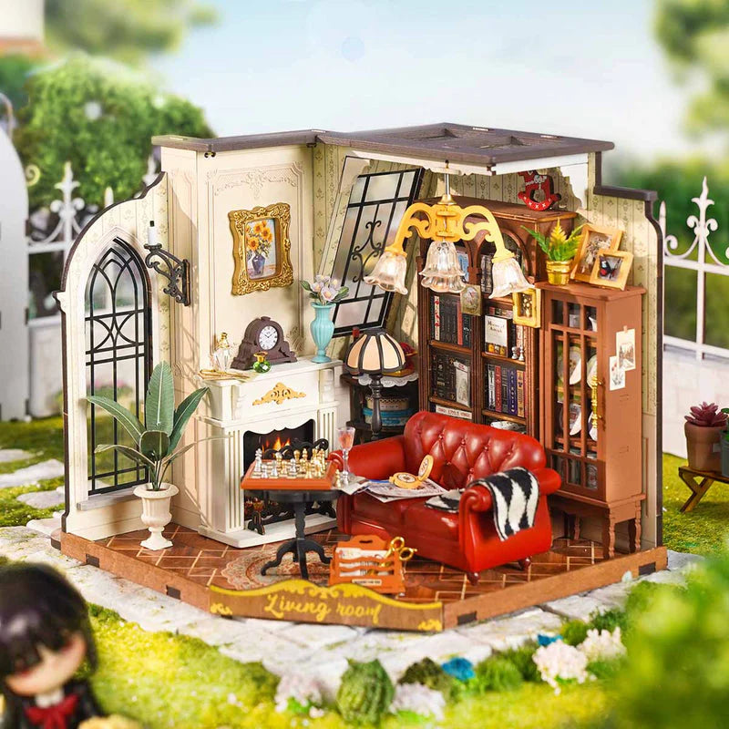 Robotime Rolife Catherine's Living Room DIY Miniature House DG175 (Pre-Order)