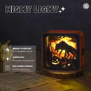 Woodbests - Halloween Wolf Kit - 3D Wooden Puzzle Night Light