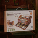 Robotime ROKR Mechanical Typewriter Wooden 3D Puzzle LK703C (Magic Version)