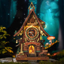 Robotime ROKR Cuckoo Clock Mechanical 3D Wooden Puzzle LC901C & LC901