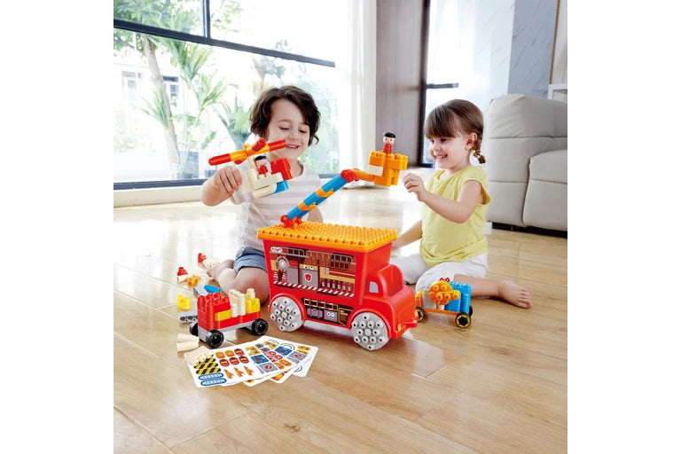 Hape PolyM Fire Rescue Truck