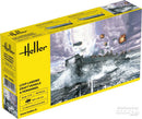 Heller - 1/72 LCVP NORMANDY LANDING CRAFT & PERSONNEL