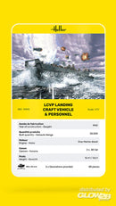 Heller - 1/72 LCVP NORMANDY LANDING CRAFT & PERSONNEL