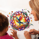 Woodbests - Mandala & Hummingbird 2 Wooden Jigsaw Puzzle (90-120pcs)