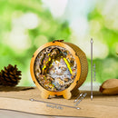 Woodbests - Mystical Cat Kit - 3D Wooden Puzzle Night Light