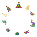 Woodbests - Flower Mandala Wooden Jigsaw Puzzle(250-300pcs)