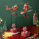 Robotime ROKR Santa on Skis MCD06 - Pendulum Balance Toy 3D Puzzle MCD06 (Pre-Order)