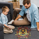 Woodbests - Mandala Bee Wooden Jigsaw Puzzle (90-120pcs)