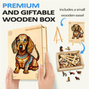 Woodbests - Dachshund 2 Wooden Jigsaw Puzzle (90-120pcs)