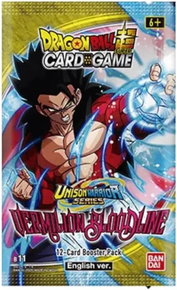 Dragon Ball Super Card Game UW2 Booster Pack Vermilion Bloodline secon Dragon Ball Super Card Game UW2 Booster Pack Vermilion Bloodline secon