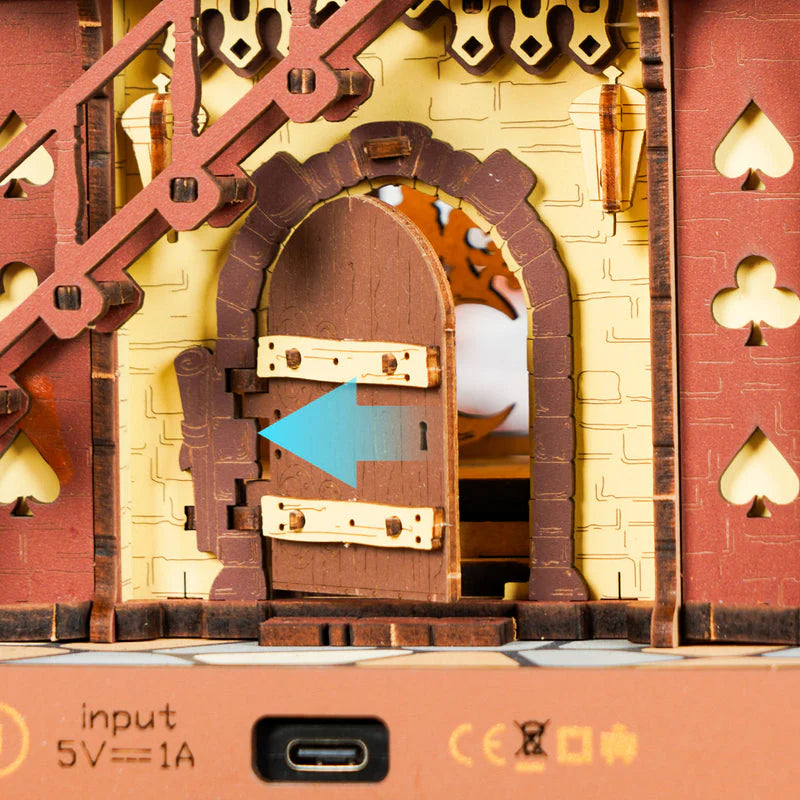 Robotime ROKR Cuckoo Clock Mechanical 3D Wooden Puzzle LC901C & LC901