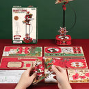 Robotime ROKR Santa on Skis MCD06 - Pendulum Balance Toy 3D Puzzle MCD06 (Pre-Order)