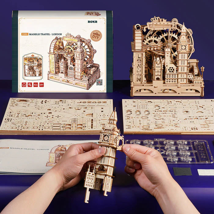 Robotime ROKR Marble Travel London 3D Wooden Puzzle EG01 (Pre-Order)