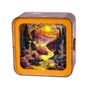 Woodbests - Forest Sunset Kit - 3D Wooden Puzzle Night Light
