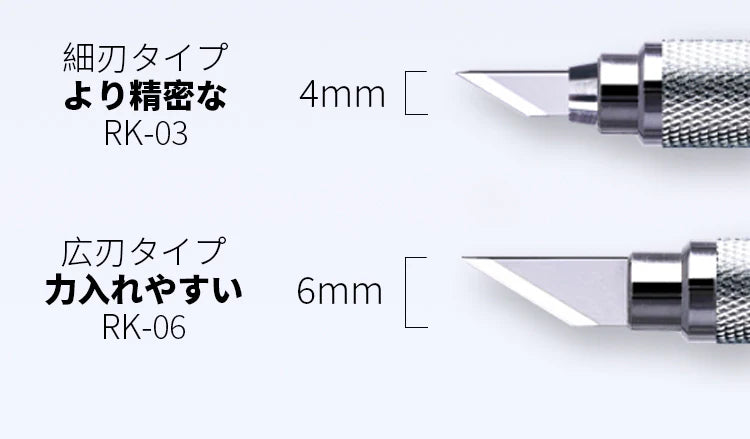 Ray Studio Model Kit Metal Modeler's Knife & Blade