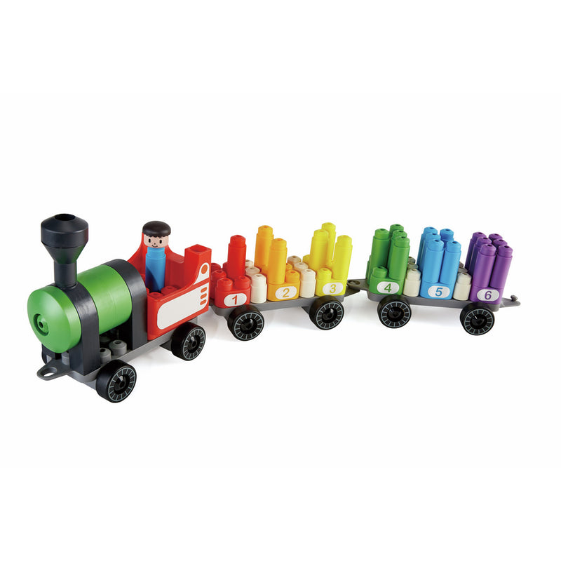 Hape PolyM Rainbow Counting Train