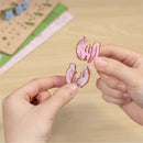 Robotime Rowood Pink Lily of the Valley DIY Flower Bouquet 3D Wooden Puzzle TF003 (Pre-Order)