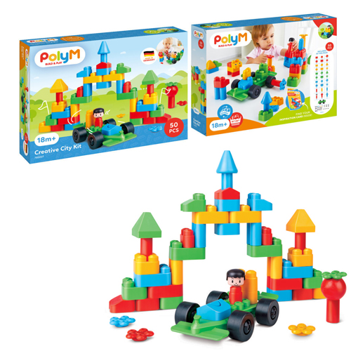 Hape PolyM Creative City Kit