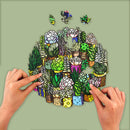 Woodbests - Succulent Plant Wooden Jigsaw Puzzle (160-200pcs)