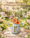 Robotime Rowood Golden Breeze DIY 3D Wooden Puzzle TWM51 (Pre-Order)