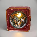 Woodbests - Snow Mountain Hut Kit - 3D Wooden Puzzle Night Light