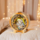 Woodbests - Mystical Cat Kit - 3D Wooden Puzzle Night Light