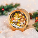 Woodbests - Squirrel's Reading Kit - 3D Wooden Puzzle Night Light