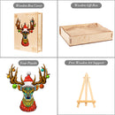 Woodbests - Christmas Elk Wooden Jigsaw Puzzle (90-120pcs)