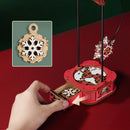 Robotime ROKR Santa on Skis MCD06 - Pendulum Balance Toy 3D Puzzle MCD06 (Pre-Order)