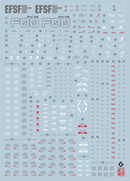 GUNDAM DECAL MEGA  1/48 RX-78-2 GUNDAM