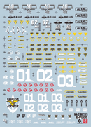 GUNDAM DECAL 06 PG 1/60 RX178 GUNDAM MKII A.E.U.G