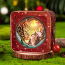 Woodbests - Snow Mountain Hut Kit - 3D Wooden Puzzle Night Light