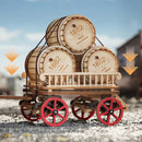 Robotime ROKR Steam Engine Mechanical 3D Wooden Puzzle LKA01 (Battery powered)(Back Order)