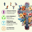 Woodbests - Blessing Cross-1 Wooden Jigsaw Puzzle (90-120pcs)