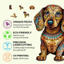 Woodbests - Dachshund 2 Wooden Jigsaw Puzzle (90-120pcs)