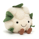 JELLYCAT AMUSEABLE CAULIFLOWER WHITE 20X16 CM