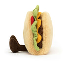 JELLYCAT AMUSEABLE TACO BEIGE 5X7X13 CM