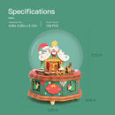 Robotime Rolife DIY Music Box Christmas Town AM46