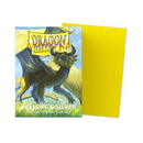 Dragon Shield: Yellow & Silver - Dual Matte Sleeves - Standard Size (100)