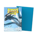 Dragon Shield: Sky Blue & Silver - Dual Matte Sleeves - Standard Size (100)