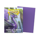 Dragon Shield: Nebula & Silver - Dual Matte Sleeves - Standard Size (100)