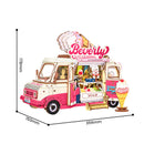 Robotime Rolife Beverly's Ice Cream Truck 3D Wooden Puzzle TGS06 (Pre-Order)